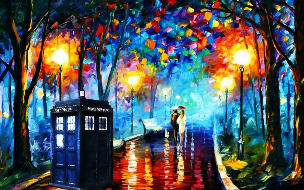 2019 Leonid Afremov Landscape,Nature,Sea,Boat,Michael